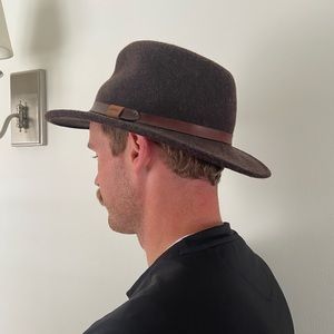 Orvis heathered wool Felt hat